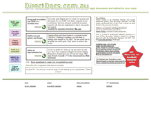 Tablet Screenshot of directdocs.com.au